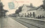 77 Seine Et Marne / CPA FRANCE 77 "Brie Comte Robert, la gare"