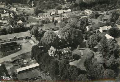 / CPSM FRANCE 76 "Quiberville, vue aérienne, le château"