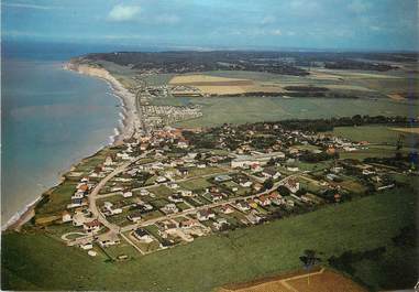 / CPSM FRANCE 76 "Quiberville, la plage" / CAMPING