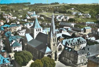 / CPSM FRANCE 76 "Montivilliers, l'église abbatiale Saint Sauveur"