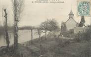 27 Eure / CPA FRANCE 27 "Pont de l'Arche,la seine aux Damps"