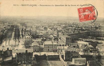 CPA FRANCE 03 "Montluçon, quartier de la gare"