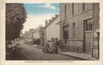 / CPA FRANCE 19 "Eygurande, av du champ de Foire"