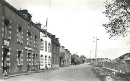 / CPSM FRANCE 56 "Malansac, hôtel de la gare"