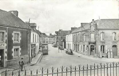 / CPSM FRANCE 56 "Moréac, la rue du Bourg Neuf"