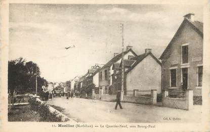 / CPA FRANCE 56 "Muzillac, le quartier neuf"