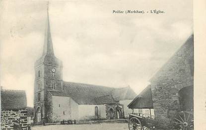 / CPA FRANCE 56 "Peillac, l'église"