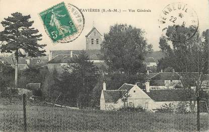 CPA FRANCE 77 "Favières, vue générale"