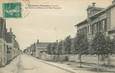 CPA FRANCE 77 "Fontaine Fourche, les Ecoles, la mairie et la rue Principale"