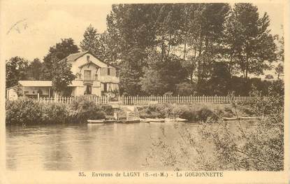 CPA FRANCE 77 "Env. de Lagny, la Goujonnette"