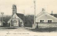 77 Seine Et Marne CPA FRANCE 77 "Héricy, l'Eglise et groupe scolaire de filles"