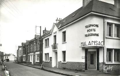 / CPSM FRANCE 56 "Malansac, la mairie et la poste"