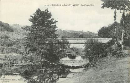 / CPA FRANCE 56 "Peillac et Saint Jacut, le pont d'Ars"