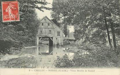 CPA FRANCE 77 "Noisiel, vieux moulin "