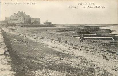 / CPA FRANCE 56 "Pénerf, la plage, les parcs d'huitres"