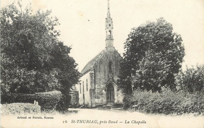 / CPA FRANCE 56 "Saint Thuriau, la chapelle"