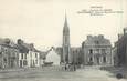 / CPA FRANCE 56 "Questembert, place du marché et l'église Saint Pierre"