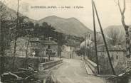 31 Haute Garonne CPA FRANCE 31 "Saint Ferréol, le port et l'Eglise "