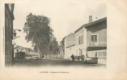 / CPA FRANCE 31 "Cazères, av de Palaminy"