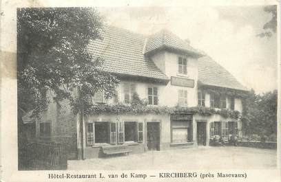 / CPA FRANCE 68 "Kirschberg, hôtel restaurant L Van de Kamp"