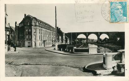 CPSM FRANCE 62 "Wimereux, Hotel Bellevue et le Viaduc"