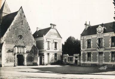 / CPSM FRANCE 37 "Chenonceaux, plan de la mairie"