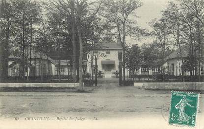/ CPA FRANCE 60 "Chantilly, hôpital des Jockeys"