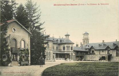 CPA FRANCE 42 "Montrond les Bains, le Château de Sourcieux"