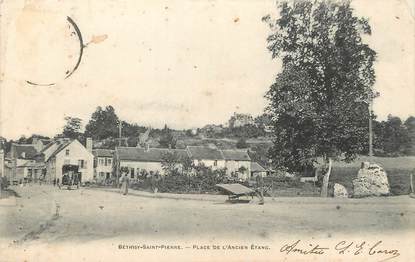 / CPA FRANCE 60 "Bethisy Saint Pierre, place de l'ancien étang"