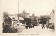 60 Oise / CPA FRANCE 60 "Berthecourt, église et écoles"