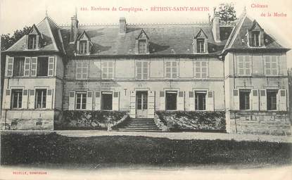 / CPA FRANCE 60 "Béthisy Saint Martin, château de la Mothe"