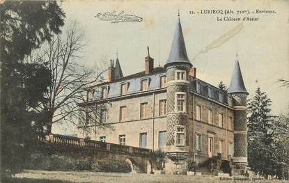 CPA FRANCE 42 "Luriecq, le château d'Assier"