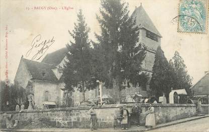 / CPA FRANCE 60 "Baugy, l'église"