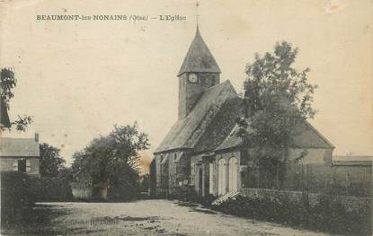 / CPA FRANCE 60 "Beaumont Les Nonains, l'église"