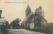60 Oise / CPA FRANCE 60 "Beaumont Les Nonains, l'église"