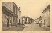 33 Gironde / CPA FRANCE 33 "Castets en Dorthe, rue principale"