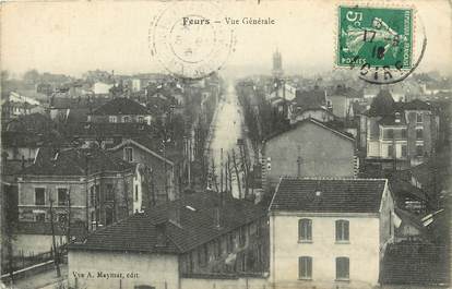 CPA FRANCE 42 "Feurs, vue générale"