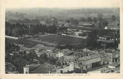 / CPA FRANCE 33 "Pauillac, vue générale"'