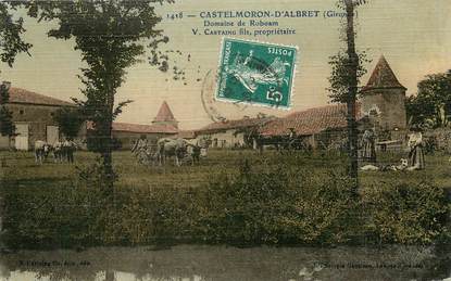 / CPA FRANCE 33 "Castelmoron d'Albret"