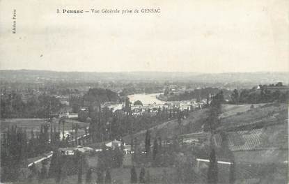 / CPA FRANCE 33 "Pessac, vue générale"