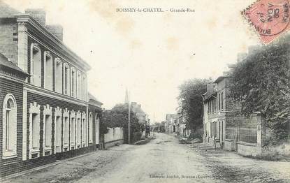 / CPA FRANCE 27 "Boissey le Chatel, grande rue"