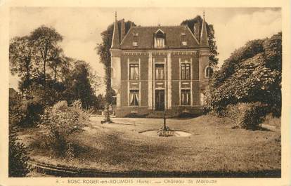 / CPA FRANCE 27 "Bosc Roger en Roumois, château de Marouze"