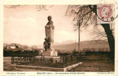 CPA FRANCE 01 "Belley, le monument Brillat Savarin"