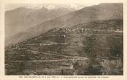 06 Alpe Maritime CPA FRANCE 06 "Belvédère, vue générale prise du quartier de vescoù"