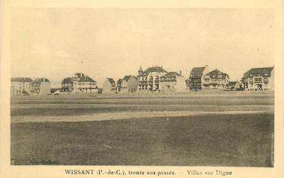 CPA FRANCE 62 "Wissant, villas sur la digue"