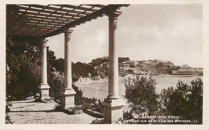 CPA FRANCE 83 "Bandol, la  plage"