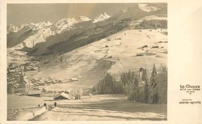 CPA FRANCE 74 "La Clusaz