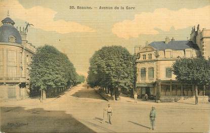 CPA FRANCE 21 "Beaune, avenue  de la gare"