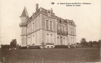CPA FRANCE 24 "Saint Front la Rivière, Chateau de Canau"