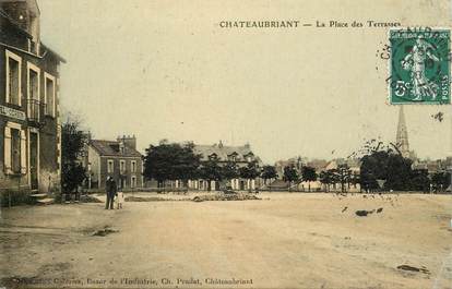 CPA FRANCE 44 "Chateaubriant , la place des Terrasses"